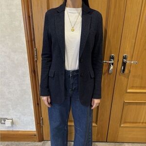 Harris Wharf London Houndstooth Blazer